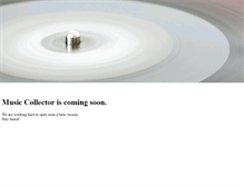 Tablet Screenshot of music-collector.net